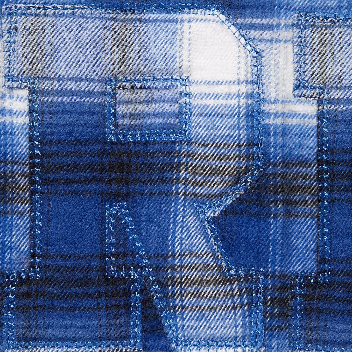 Flannel Reversible Puffer Jacket view 9